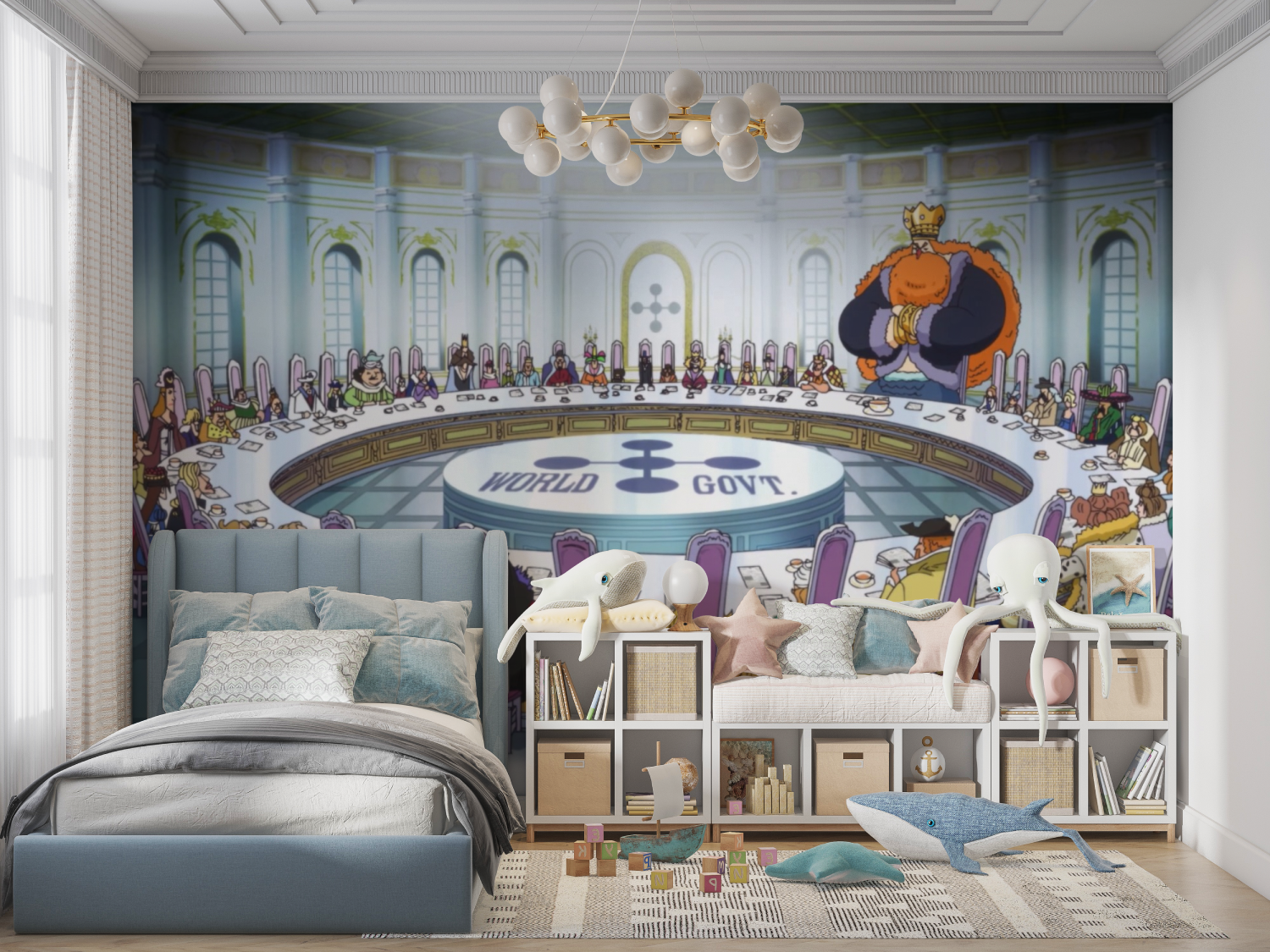 Papier Peint One Piece Levely - tapisserie garçon