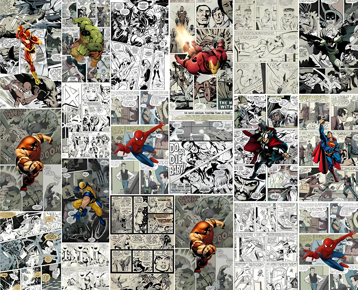 Marvel comic wallpaper