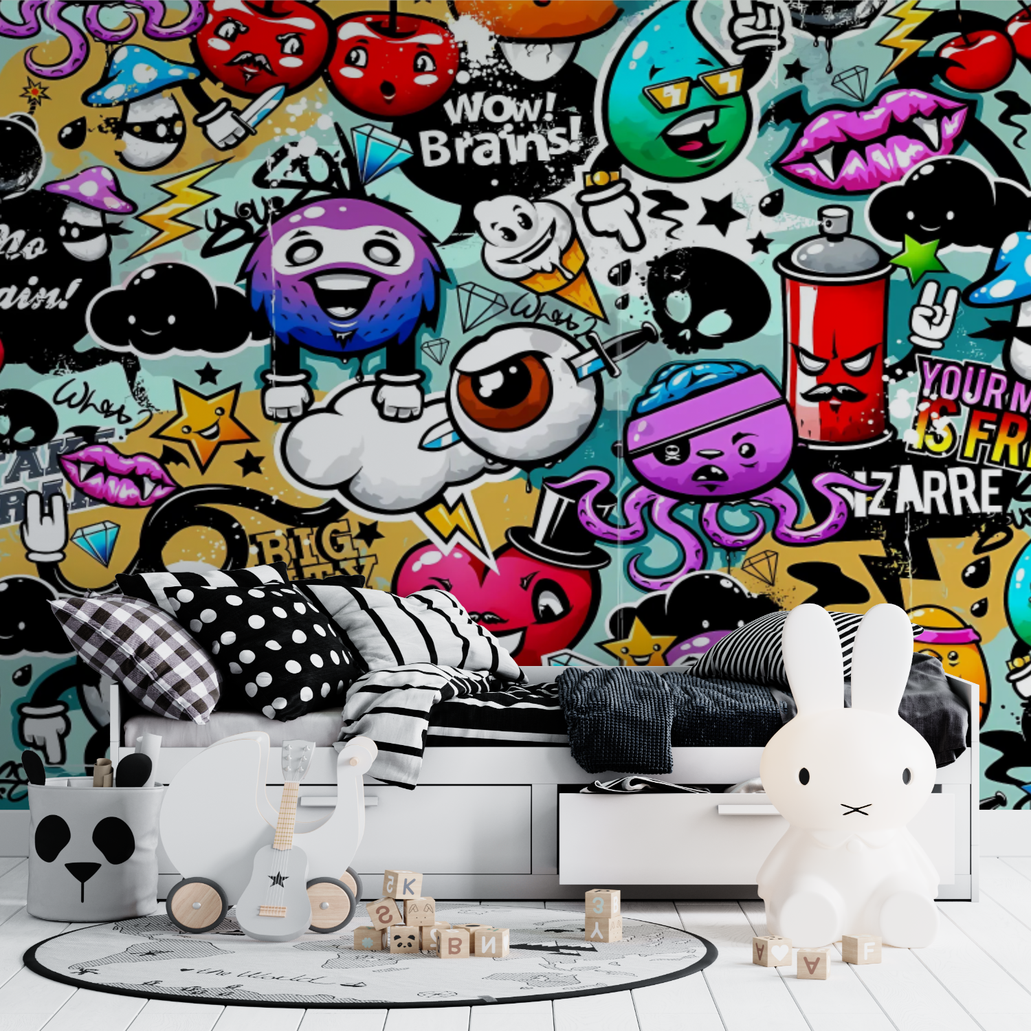 Graffiti Papier Peint