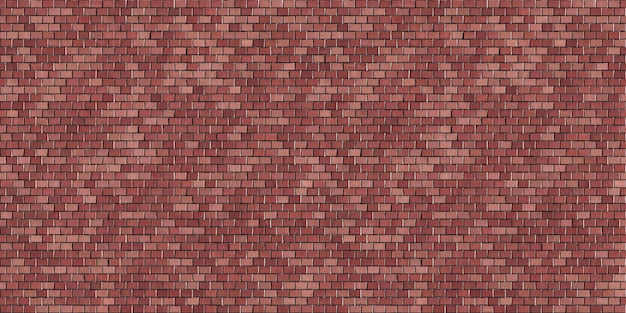 Red brick wallpaper room