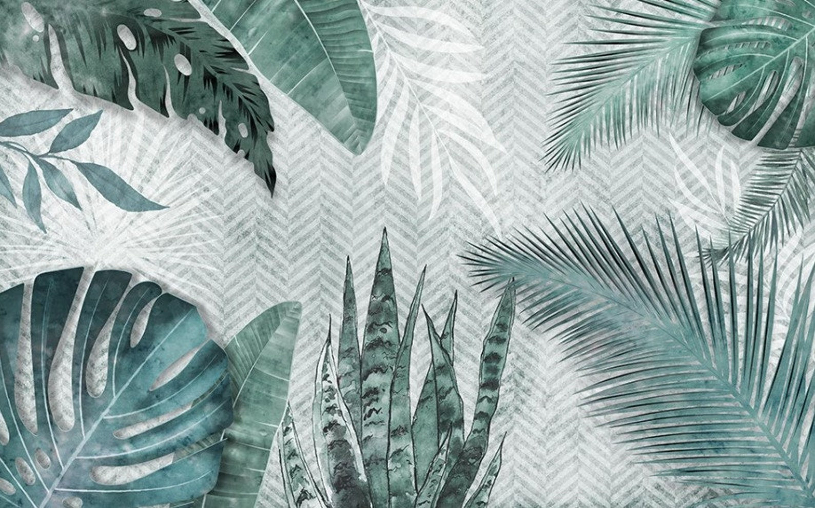 Papier Peint Panoramique Feuillage