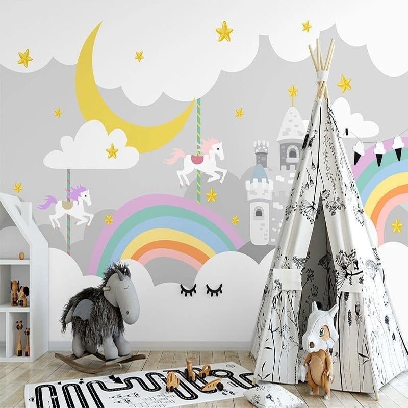 Papier Peint Chambre Princesse Fille