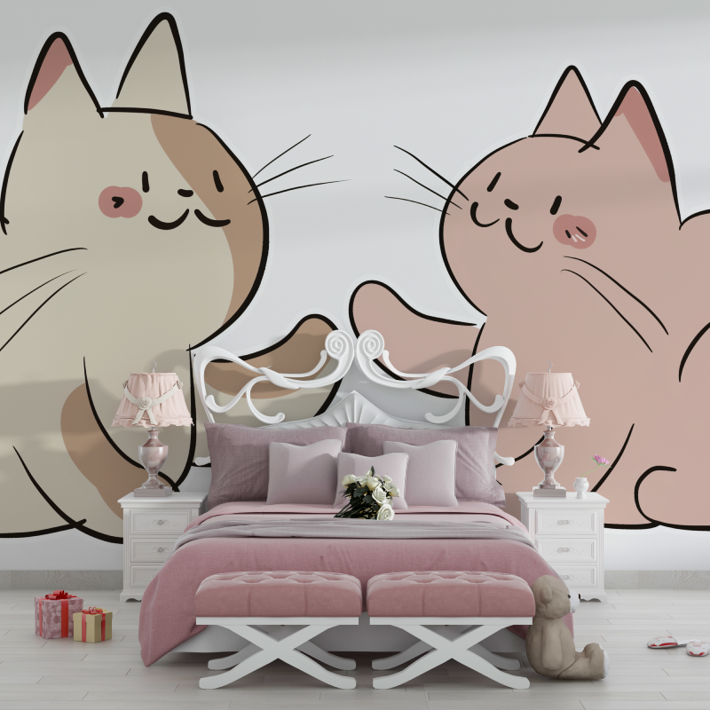 Children's Cat Wallpaper