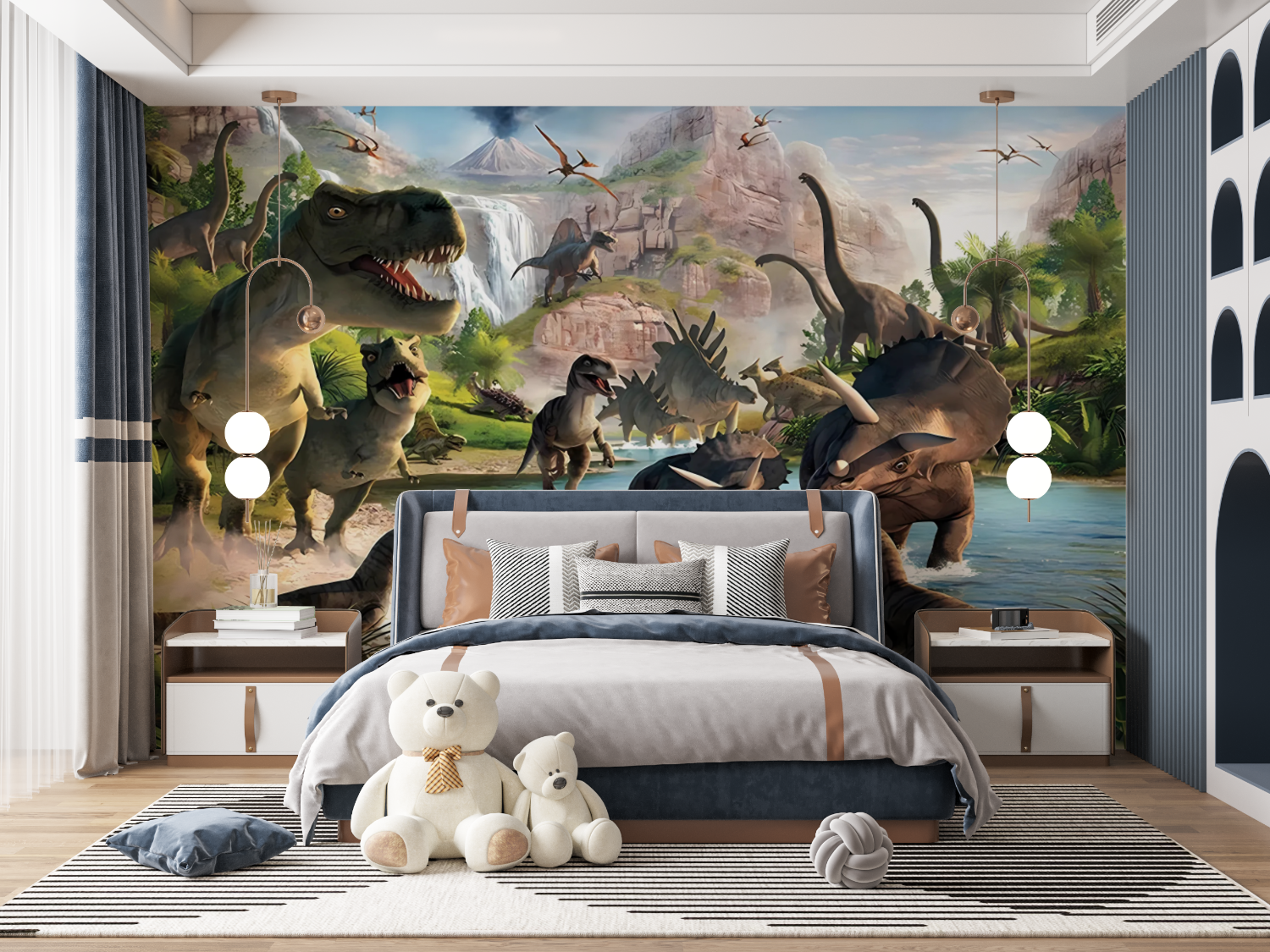 Papier Peint Dinosaure