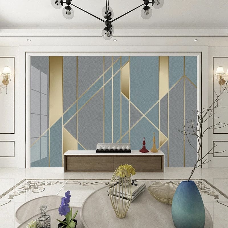 Papier Peint Géométrique Scandinave