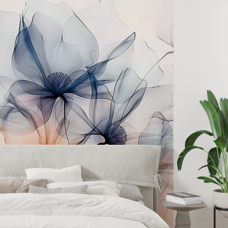 Pretty Watercolor Flowers Wallpaper