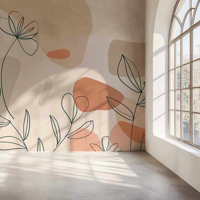 Japandi Nature Wallpaper