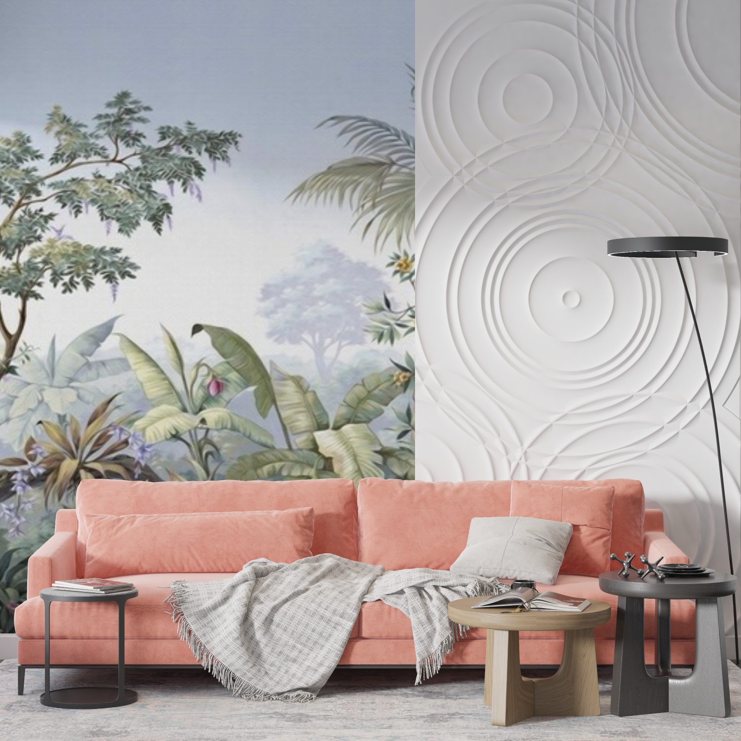 Jungle plain wallpaper