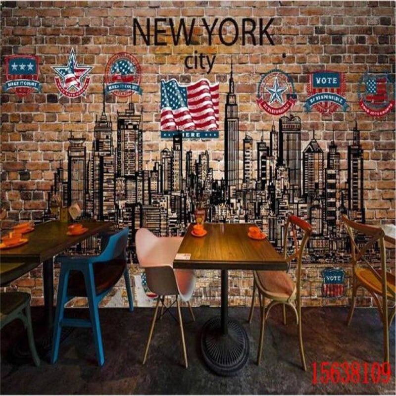 Papier Peint New York Brique