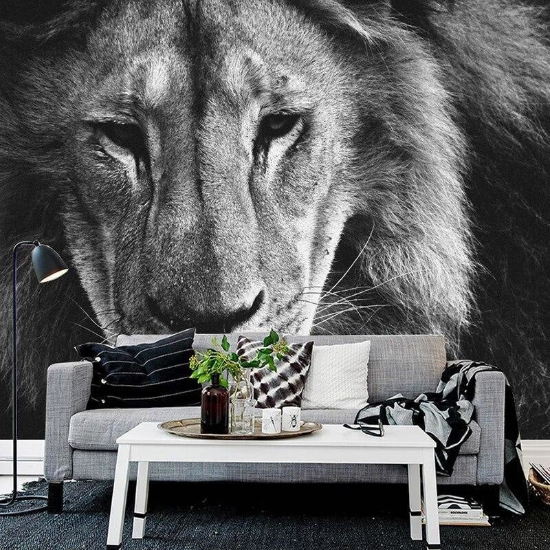 Papier Peint Noir et Blanc sur Mesure