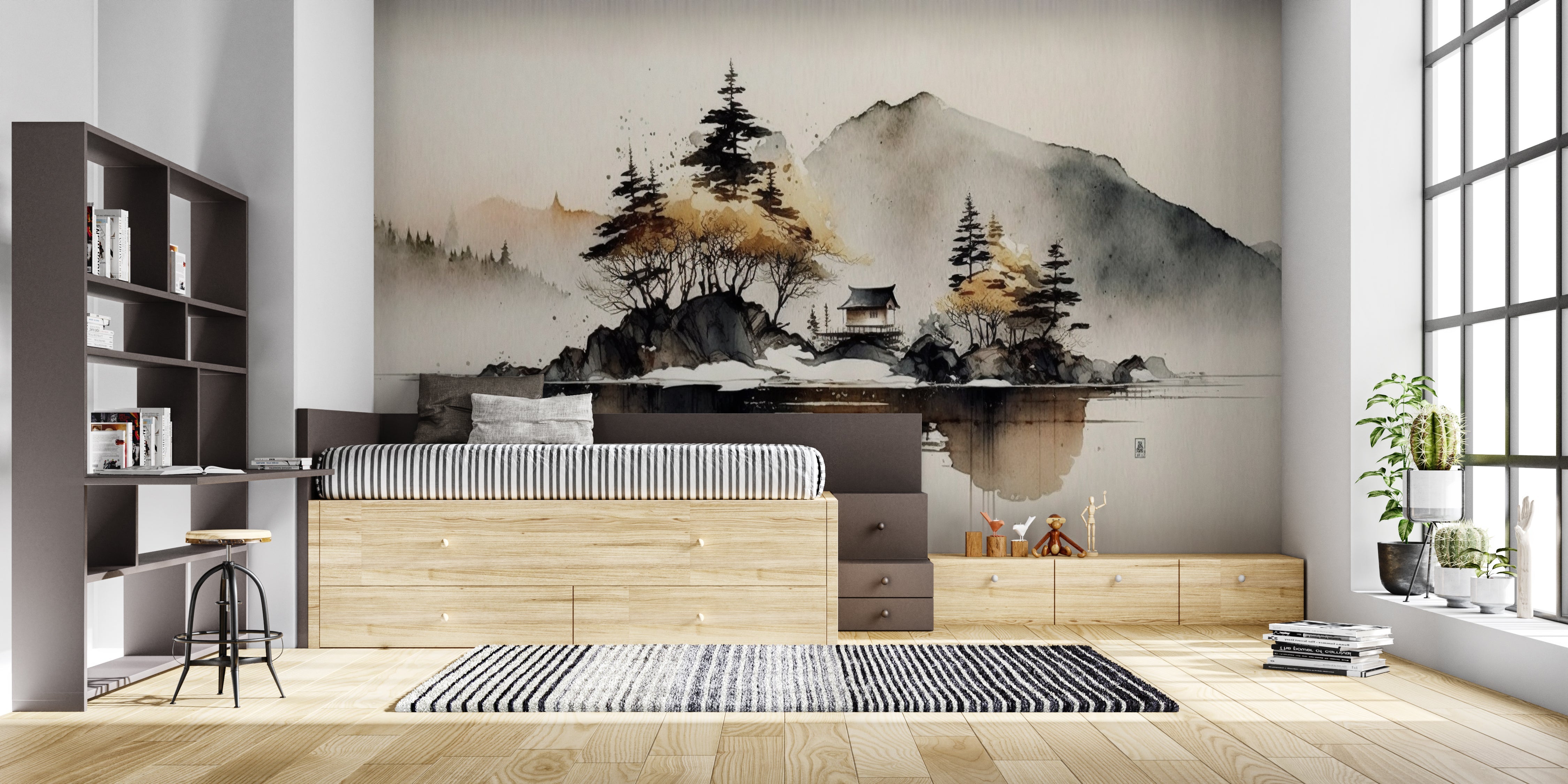 Papier Japonais Mural