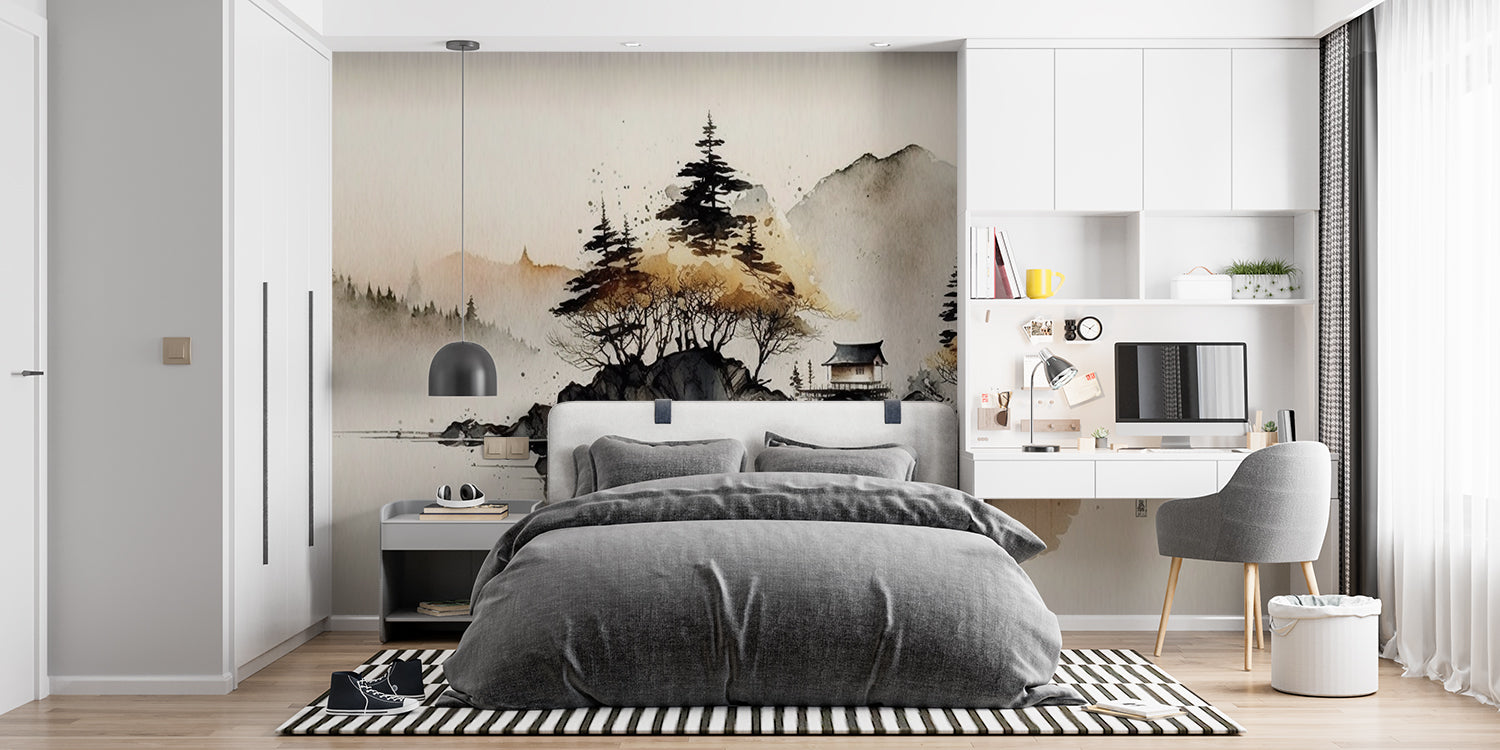 Papier Japonais Mural