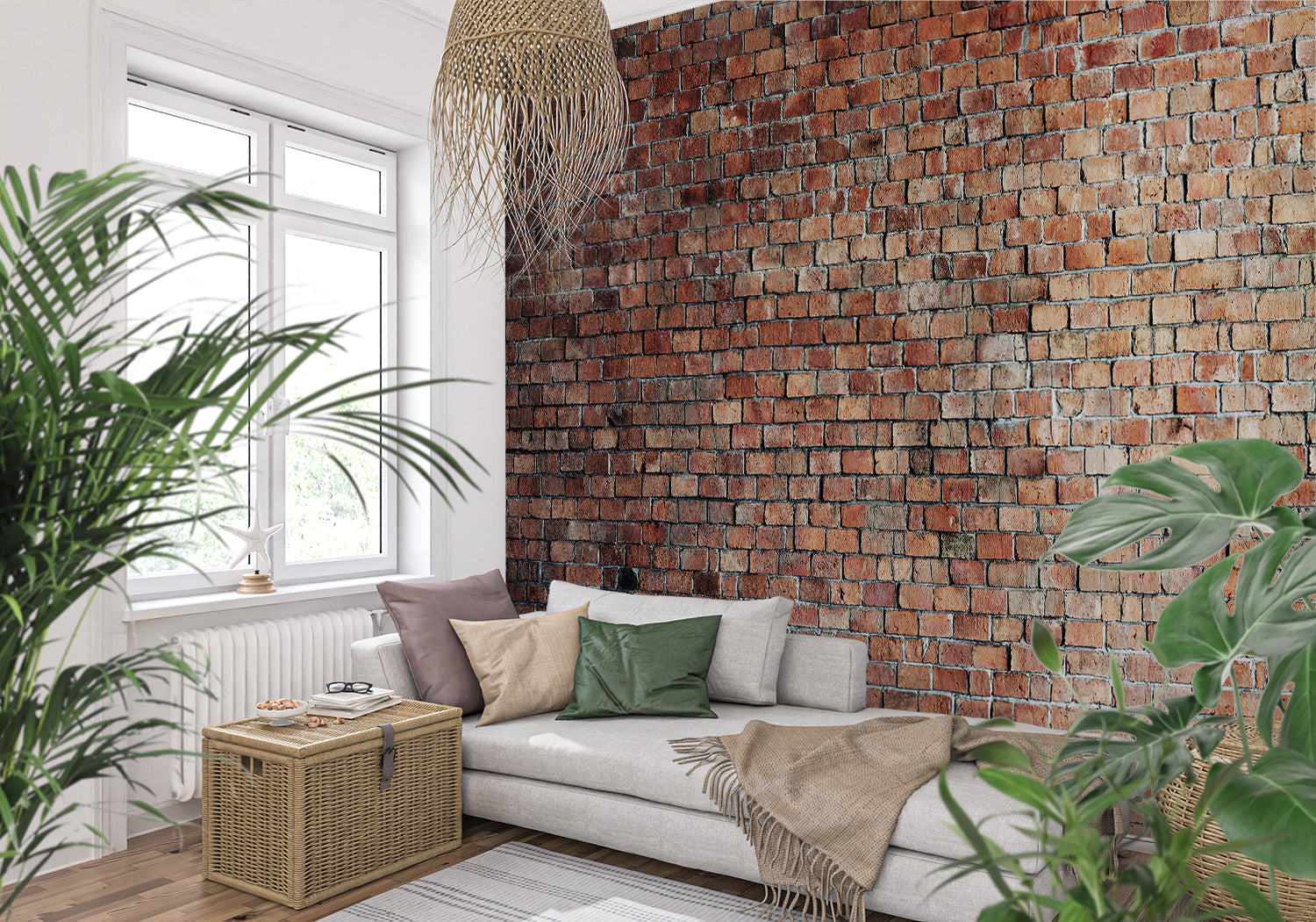 Papier Peint 3D Brique