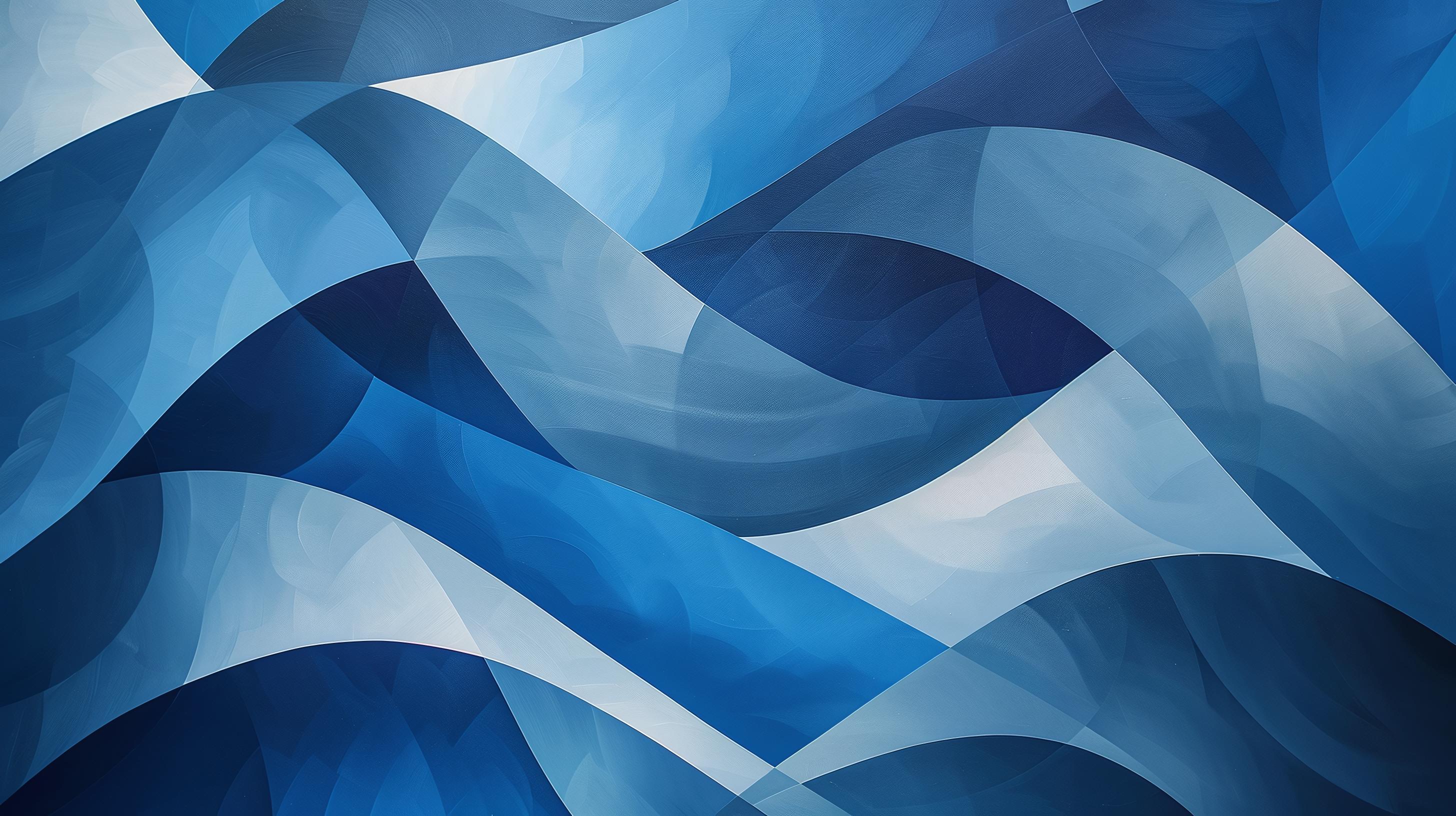 Blue abstract wallpaper lines