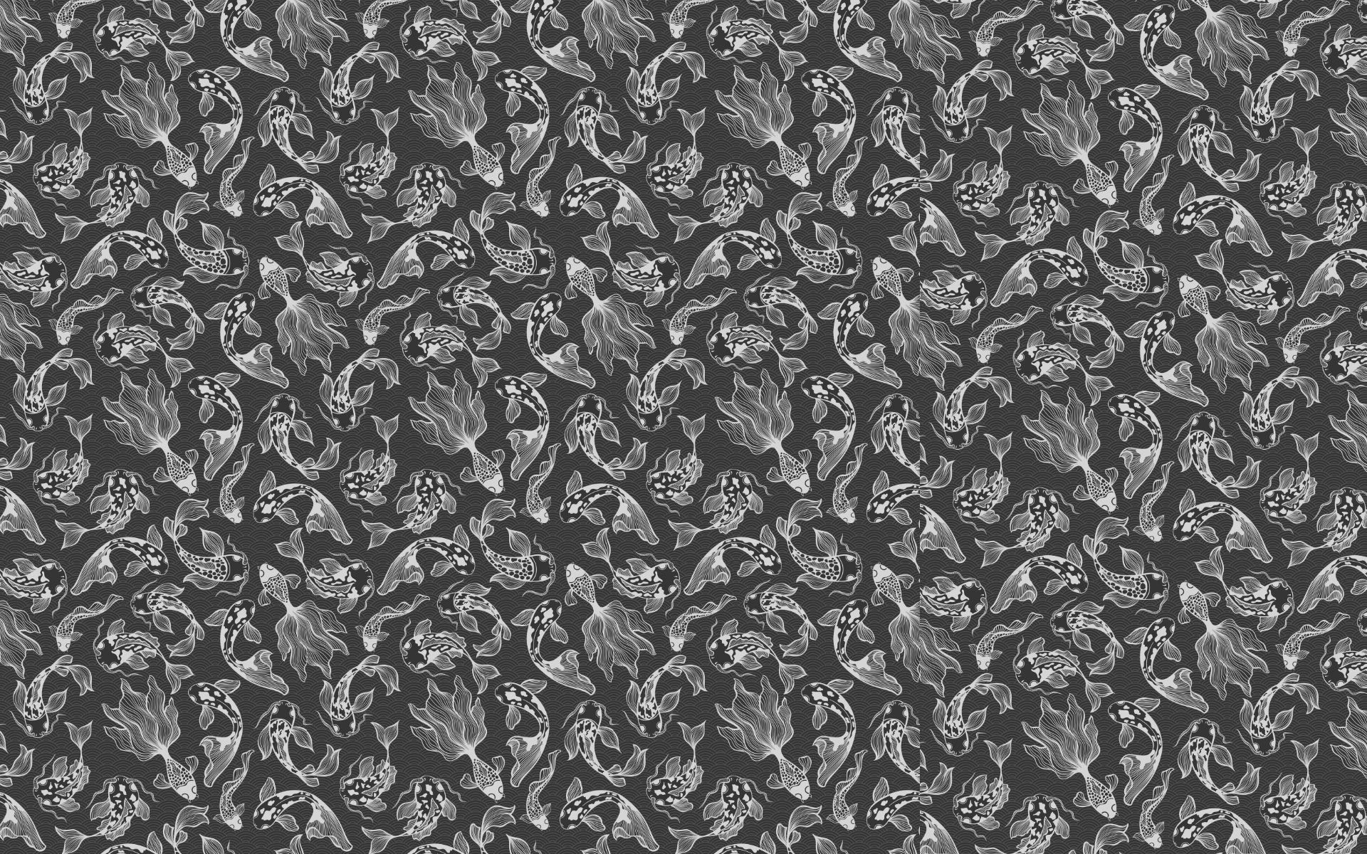 Papier Peint Blanc Motif Noir