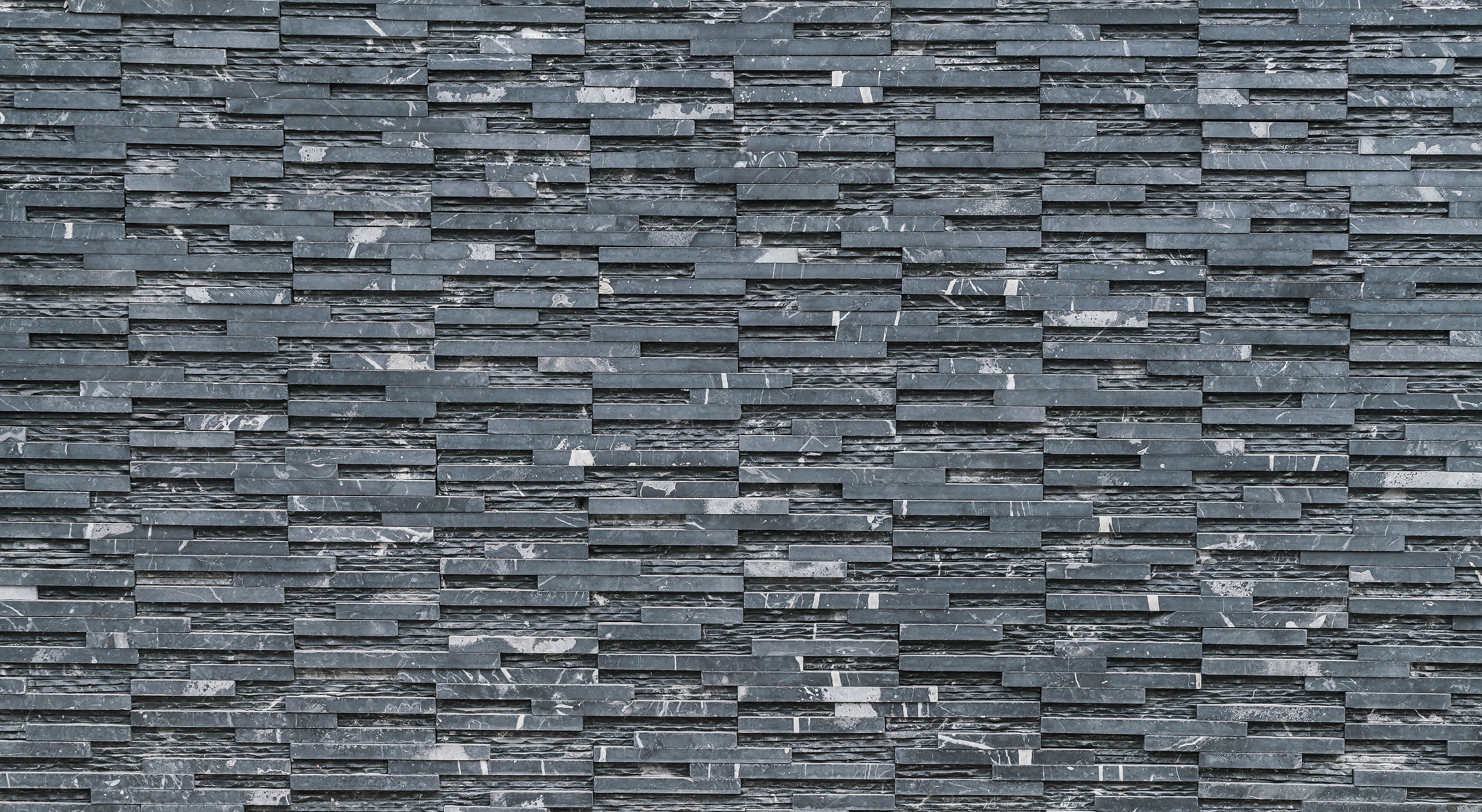 Papier Peint Brique Anthracite