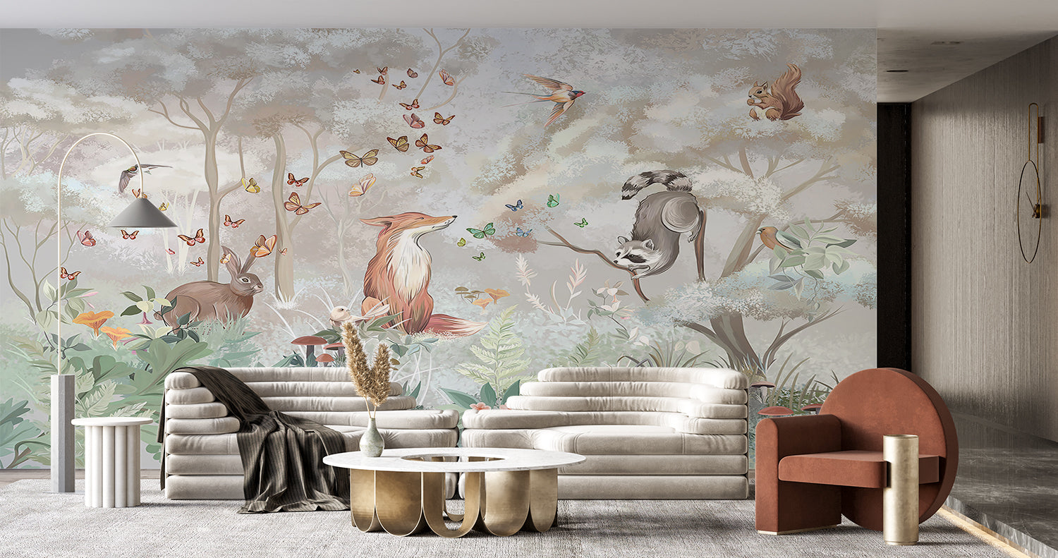 Papier Peint Chambre Foret