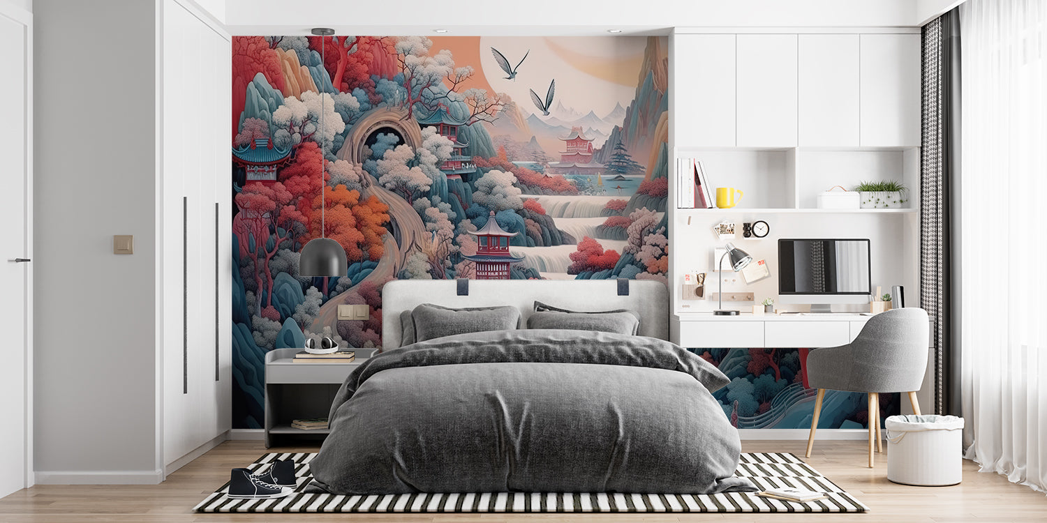 Papier Peint Chambre Japonais