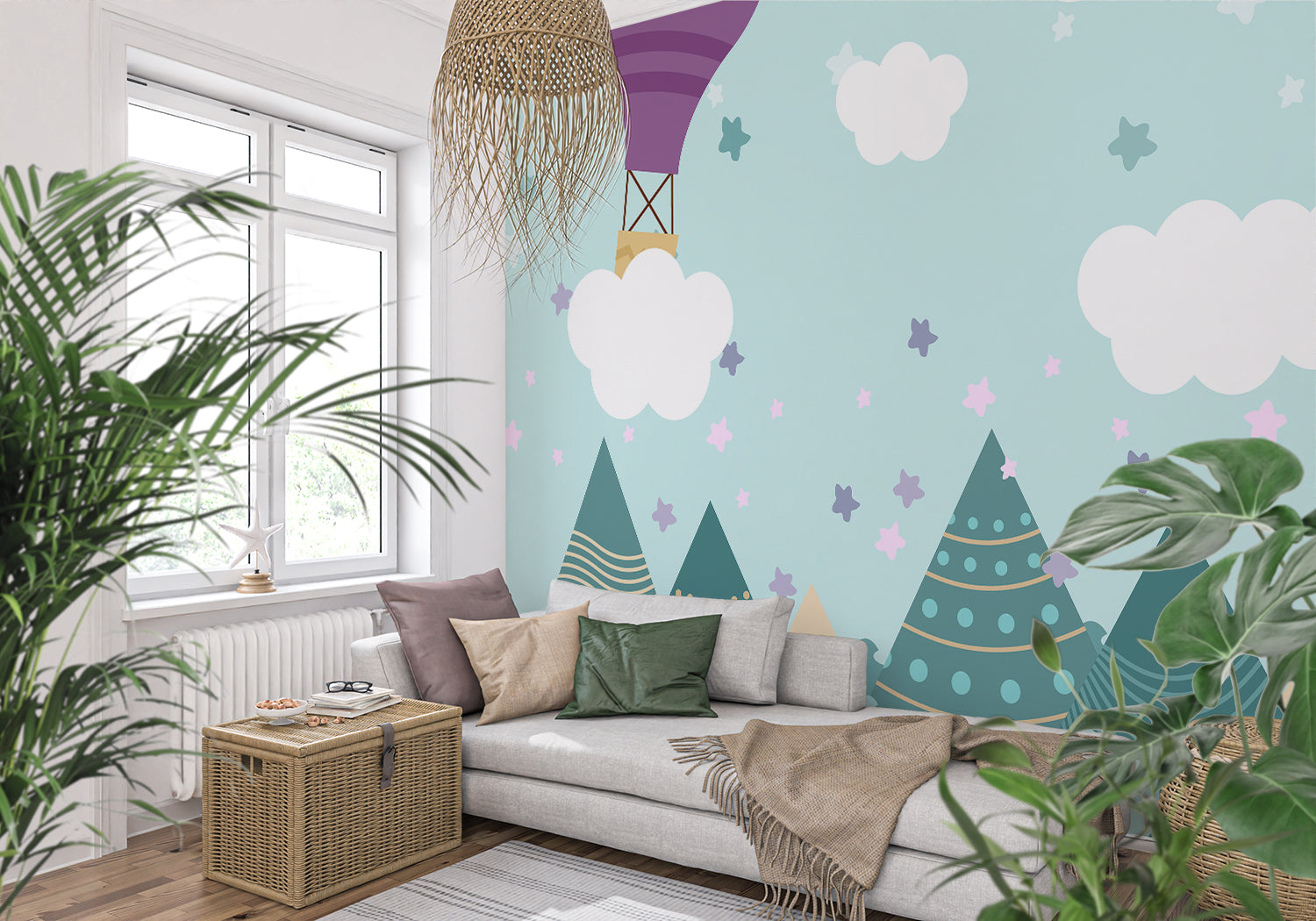 Papier Peint Enfant Montagne