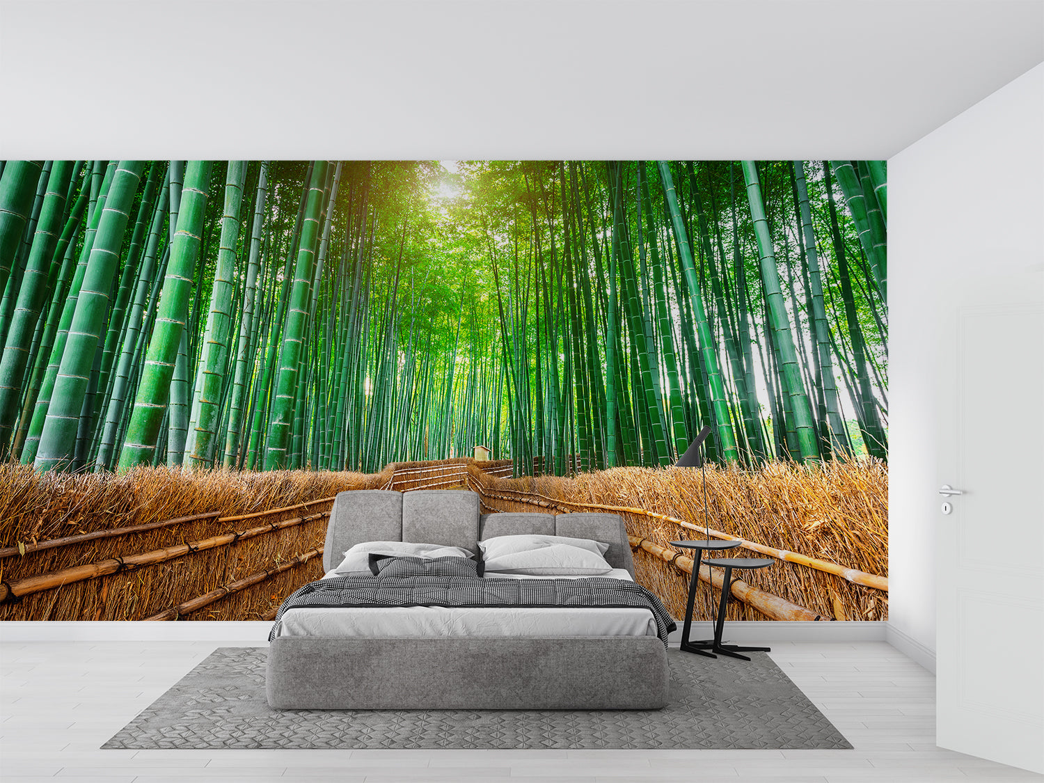 Papier Peint Foret Bambou