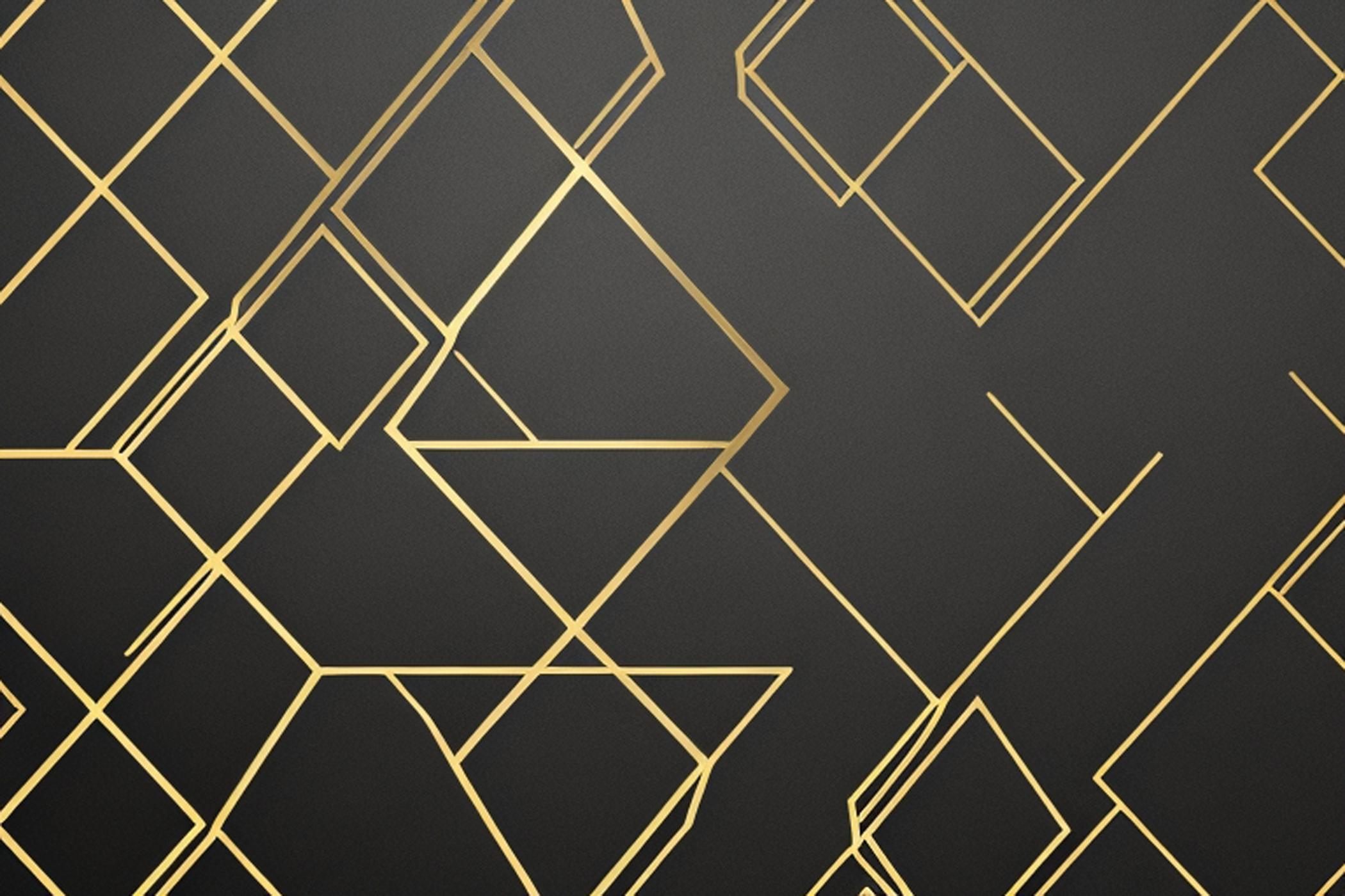 Dore geometric wallpaper