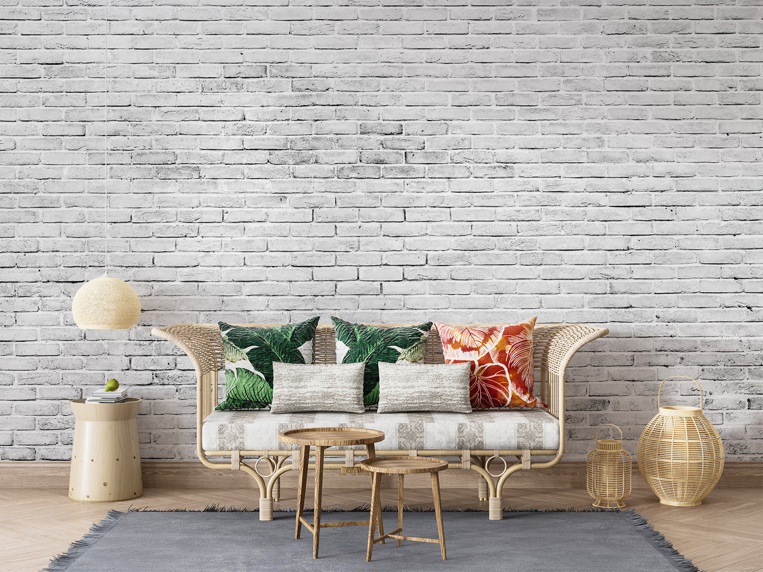 Papier Peint Imitation Brique