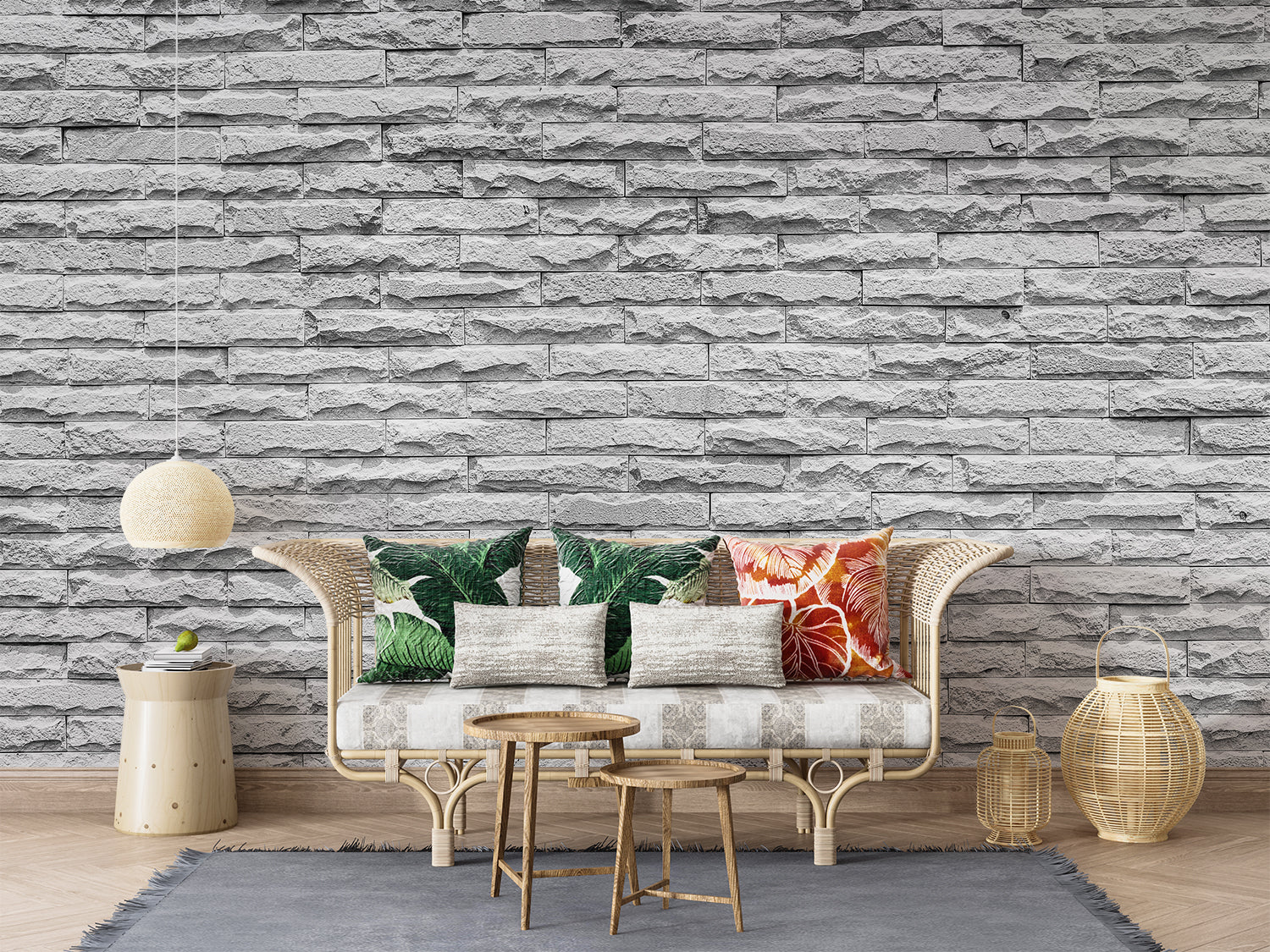 Papier Peint Imitation Briques