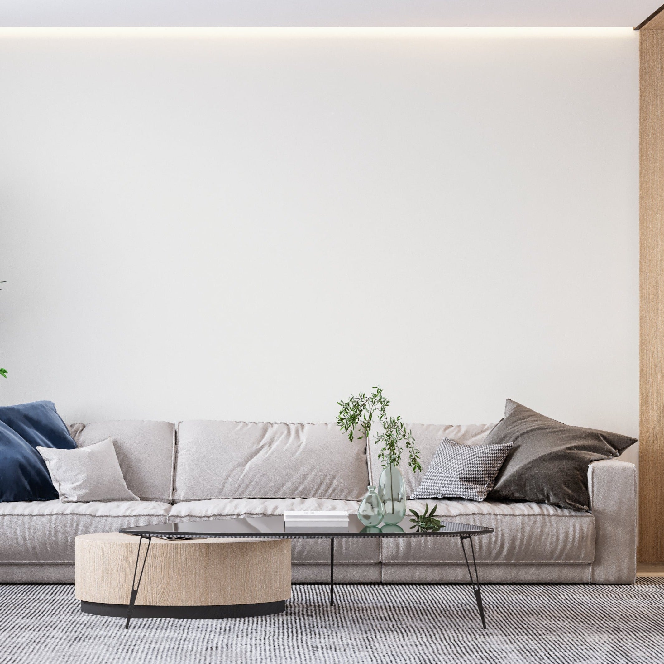 Papier Peint Blanc Intissé