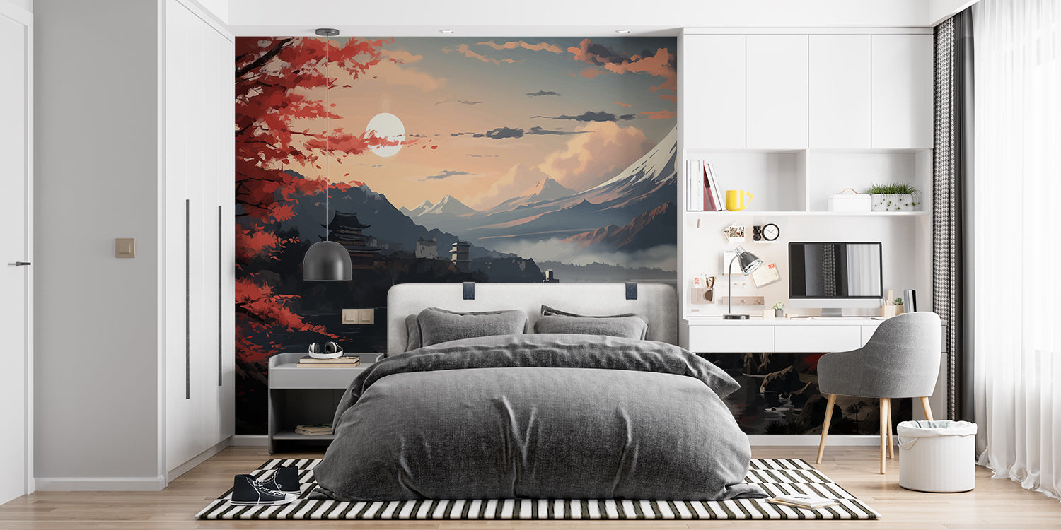 Papier Peint Japonais Panoramique