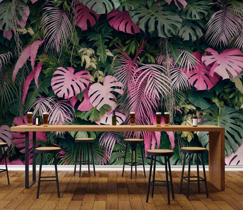 Custom jungle wallpaper