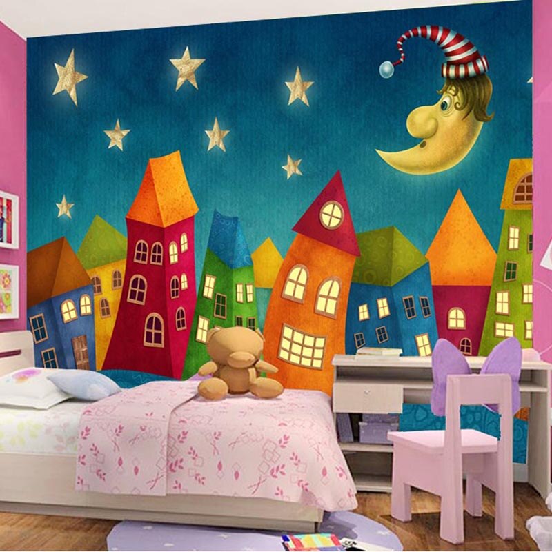Garbage bedroom wallpaper