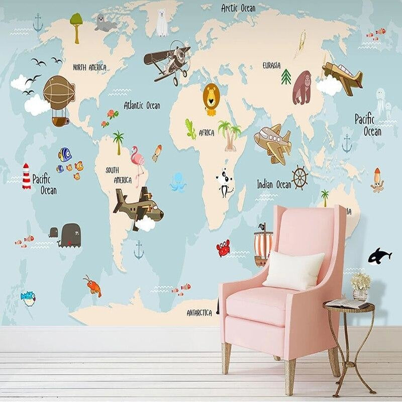 Tapisserie Mapp Monde