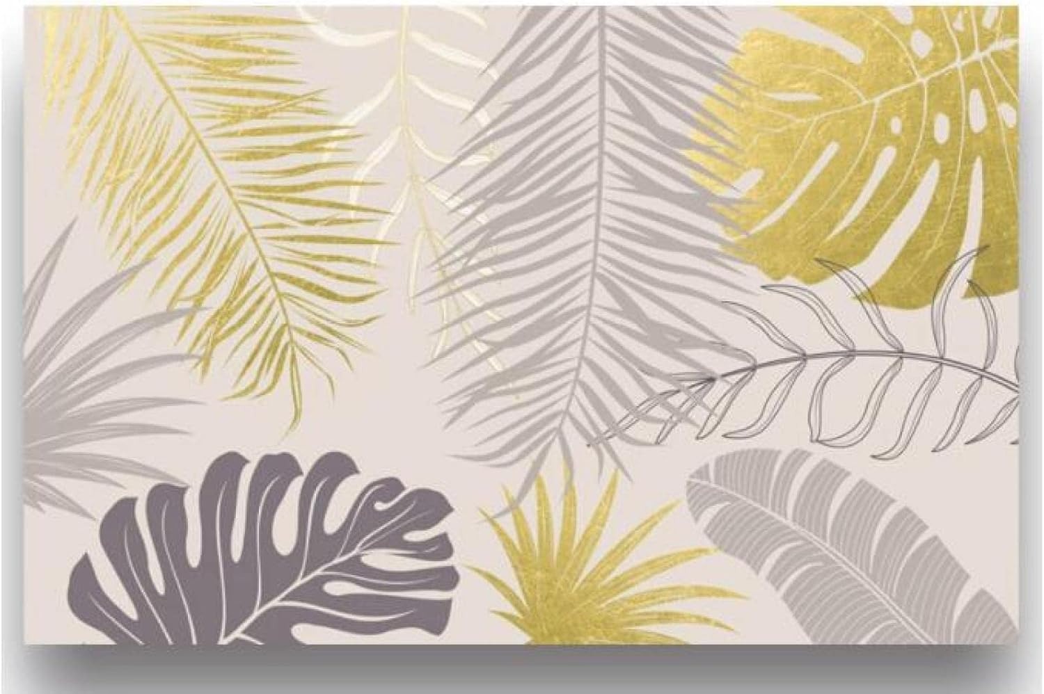 Tropical wallpaper decor