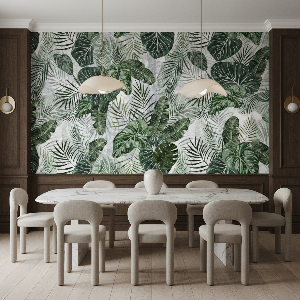 Papier Peint Tropical  Serre