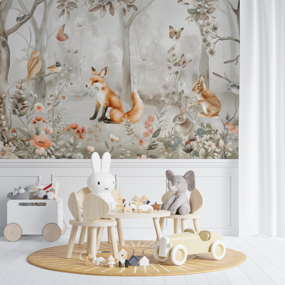 Babybehang Unisex dieren - Second Image