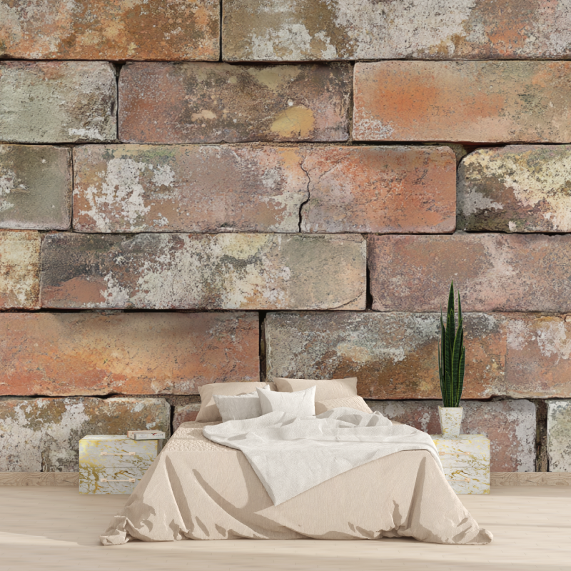 Papier peint terracotta effet m...li texture tapisserie 2025
