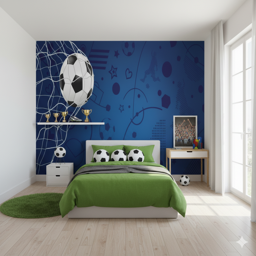 Papier Peint Chambre Foot