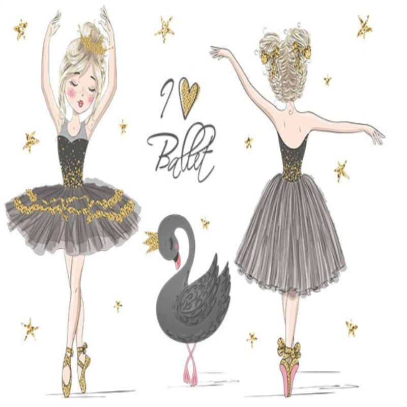 Princess Wallpaper <br/> Black Swan and Ballerina