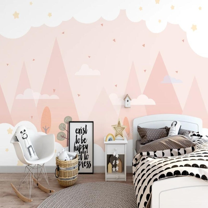 Classic Girl Wallpaper <br/> Geometric Rose