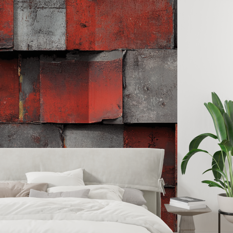 Papier peint trompe l oeil styl...striel tapisserie tendance