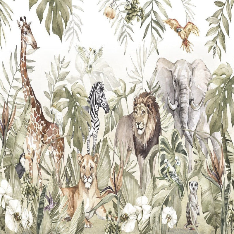 Animals Wallpaper <br/> Jungle Royal with Lion