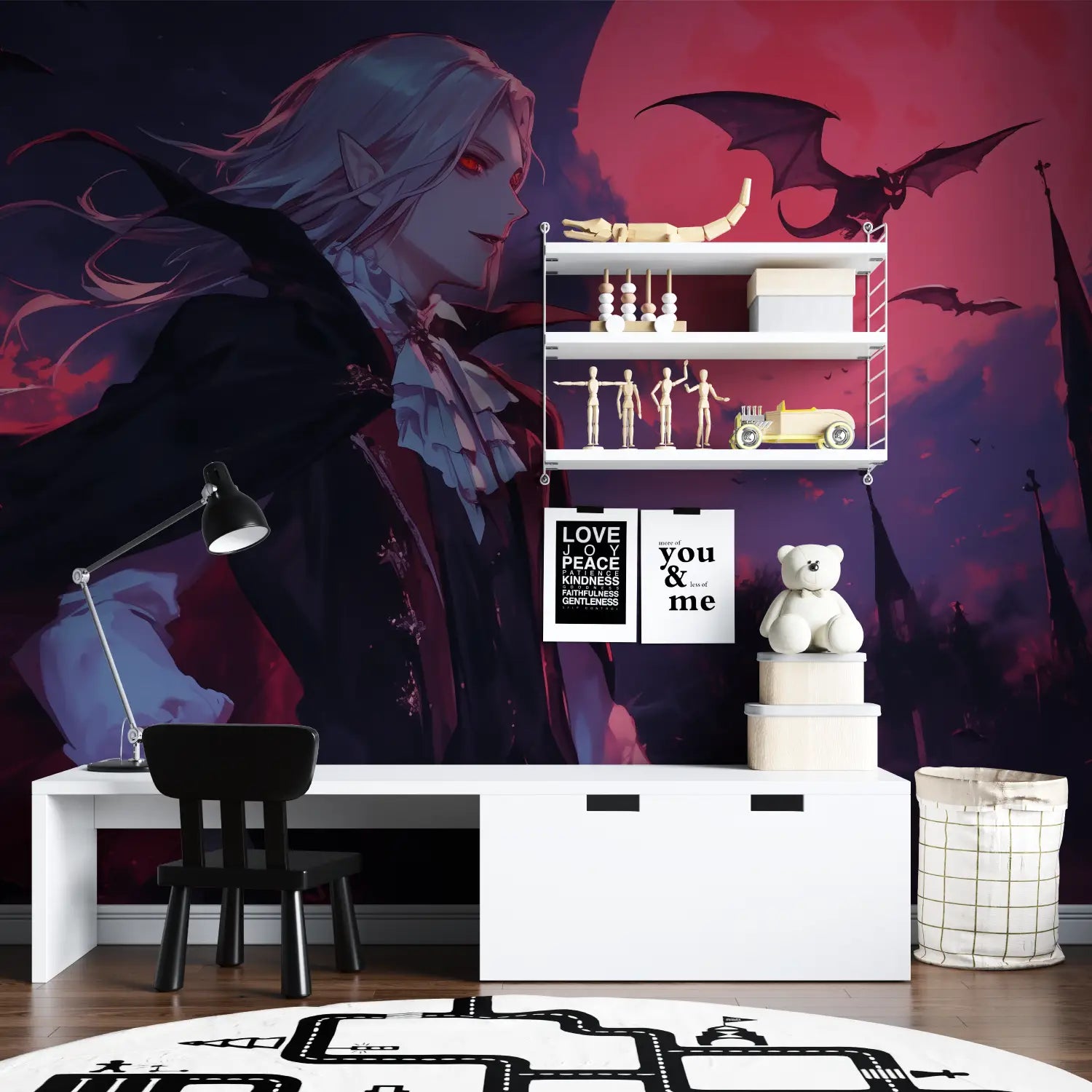 Papier Peint Anime Royaume Des Vampires - tapisserie hero