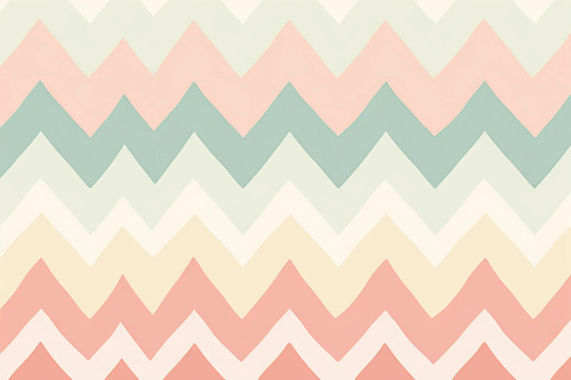 Papier peint bébé Motifs chevrons design