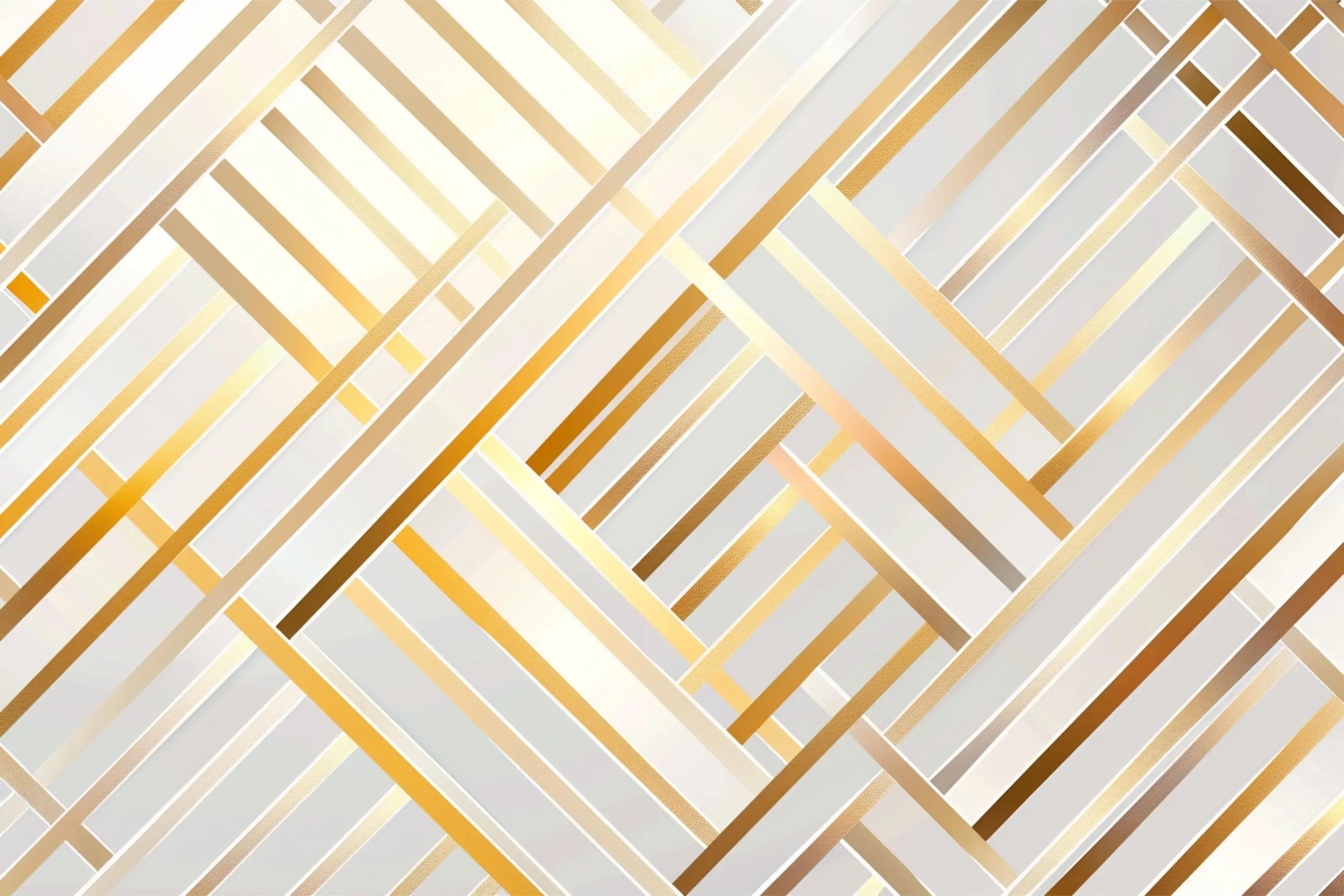 Golden white wallpaper