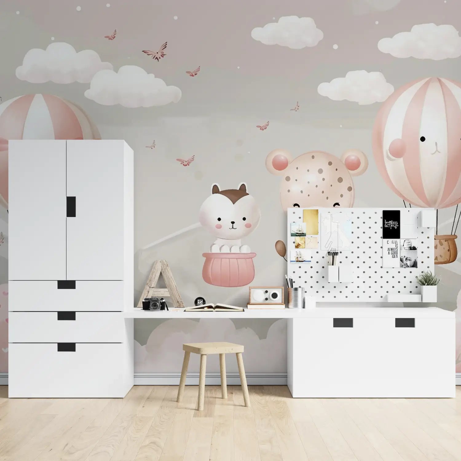 Papier Peint Chambre Enfant Pour Fille - Second Image