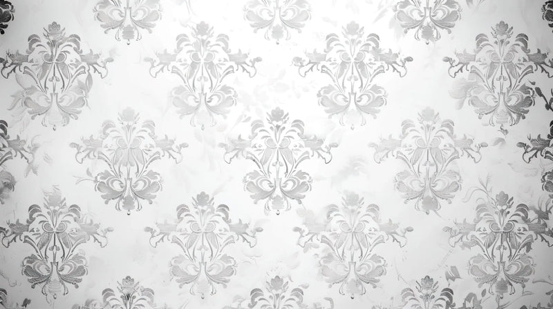 Papier Peint Gris Baroque