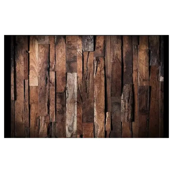 Industrial Natural Wood Wallpaper - Second Image