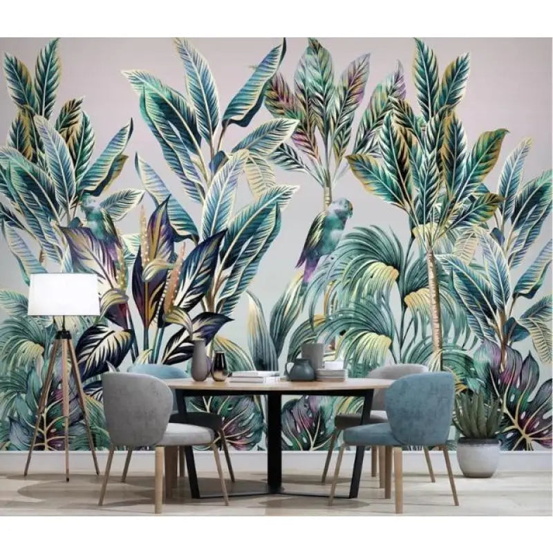 Jungle Living Room Wallpaper - Second Image