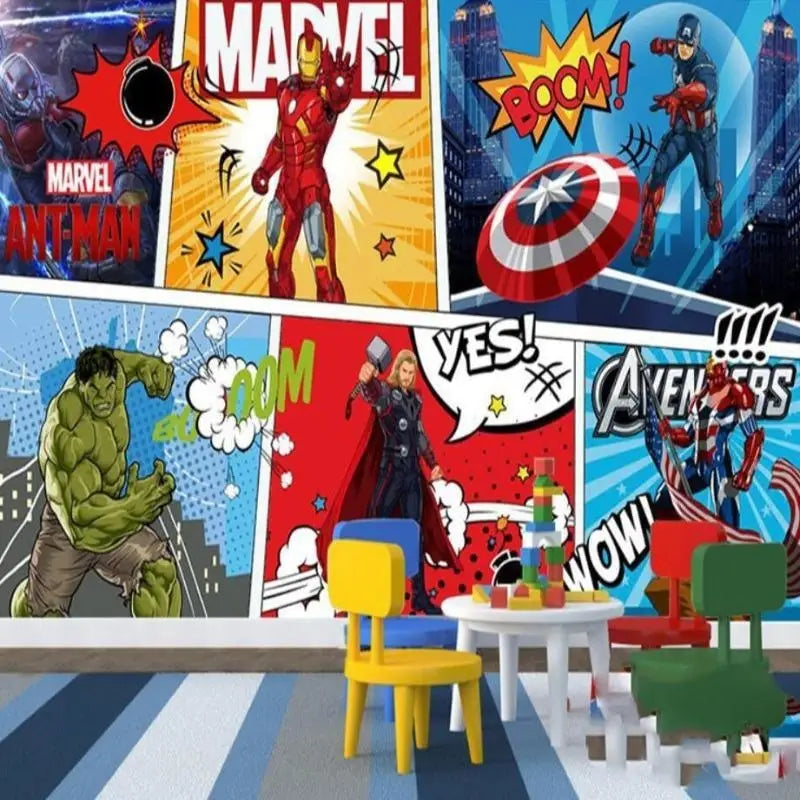 Papier Peint Marvel Avengers