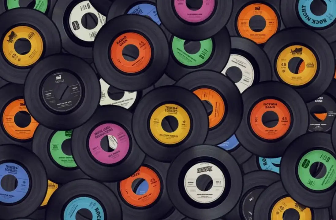 Vinyl record music wallpaper